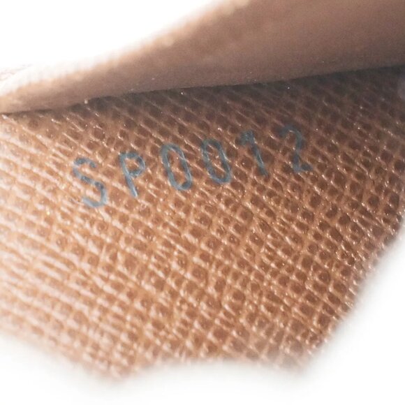 LOUIS VUITTON Porte Papier Zip Bifold Wallet Monogram Leather BN M61207 32RK311 - Picture 9 of 14